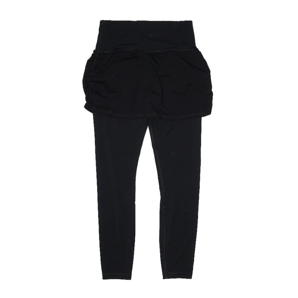 Athleta Black Skirted Leggings XS